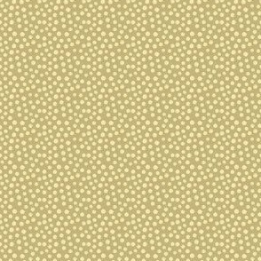 Polka dot MINI 1x1 inch - green
