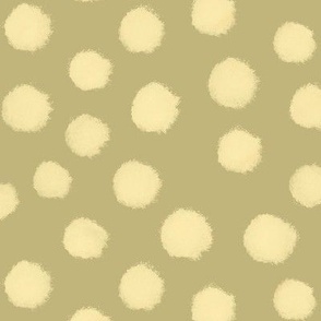 Polka dot LARGE 12x12 - green