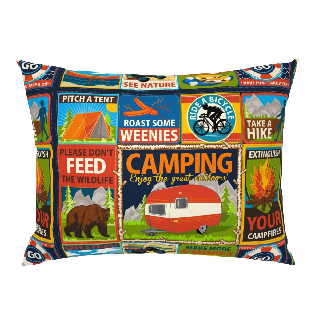 Camping Crests