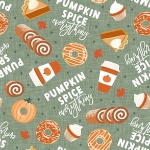 Pumpkin Spice Everything! - all things pumpkin spice - pumpkin fall thanksgiving - sage - LAD22