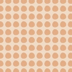 Dotted plain pumpkin circles