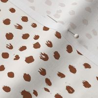 brushed spots-copper 