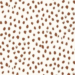 brushed spots-copper 