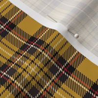 ★ MUSTARD YELLOW TARTAN M ★ Royal Stewart inspired / Medium Scale (3") / Collection : Plaid ’s not dead – Classic Punk Prints 