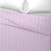 Watercolor Candy Stripes- Pink