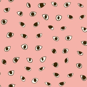 Quirky Cats - Cat Eyes - Pink