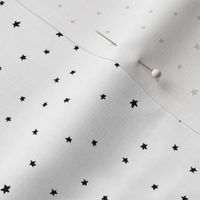 Pastel Crayon Little Stars White