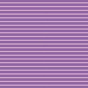 Lavender - White Thin Lines Regular
