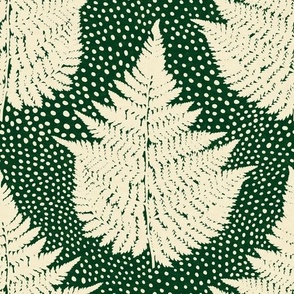 Woodland fern - dark green
