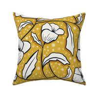 Floral Breeze - Goldenrod Yellow Ivory Jumbo Scale