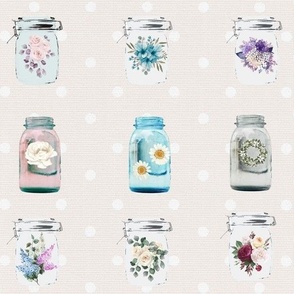 May All Your Weeds Be Wildflowers Mason Jar Tumbler - Mason Jar