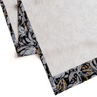 Standout Silver & Gold Floral