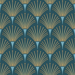 Albertine (gold and teal) (small)