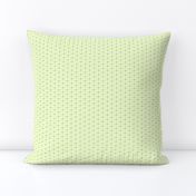 Small Houndstooth, Lime Green and White