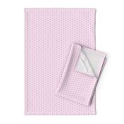 Small Houndstooth, Pink and White