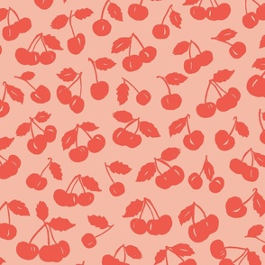 Cherry Silhouette- Peachy Red-01