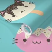 Kawaii Summer Ice Lolly Popsicle Cats