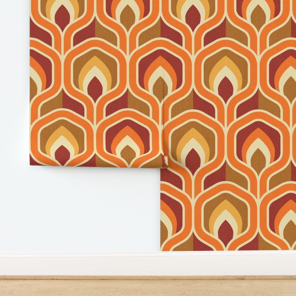 Burning Seventies | Spoonflower