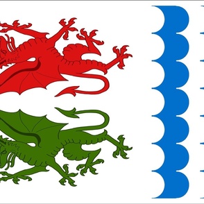 Shire of Dragons Bay (SCA) banner