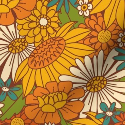 70s Retro Floral