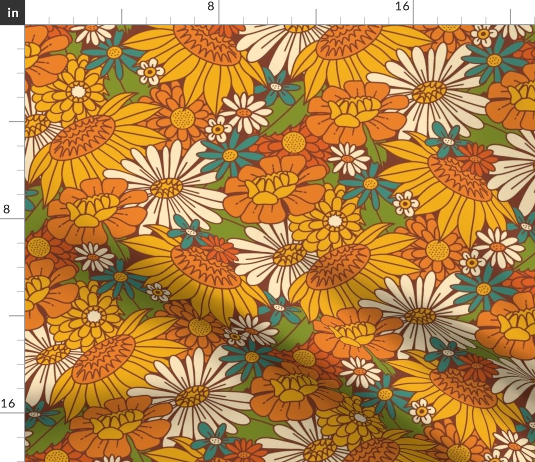 70s Retro Floral