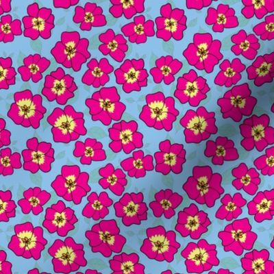 Pink dogwood pattern-01