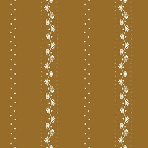 Golden Meadow Stripe - Angelina Maria Designs