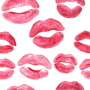 Love Red + Pink Lips