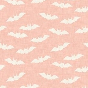 (small scale) bats - cute halloween - pink - C22