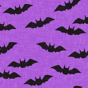 bats - cute halloween - purple - C22
