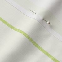 Linen Ticking Stripe in Honeydew  green