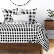 Black & white buffalo plaid