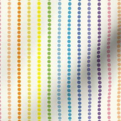 Dotted Rainbow Stripes