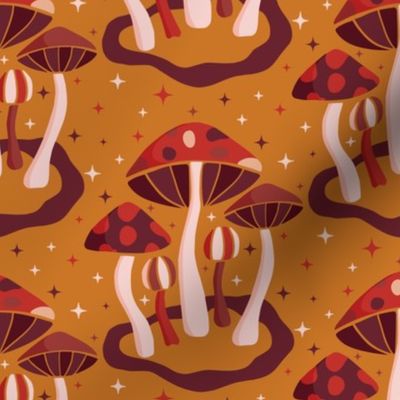 Retro Mushrooms