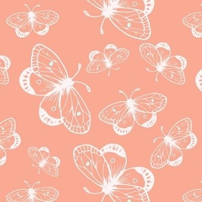 Coral Butterflies - 7in
