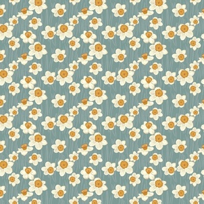 Daffodil Garden - Powder Blue - Small