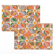 Abstract Flowers - Summer Holiday in the 70s / Large