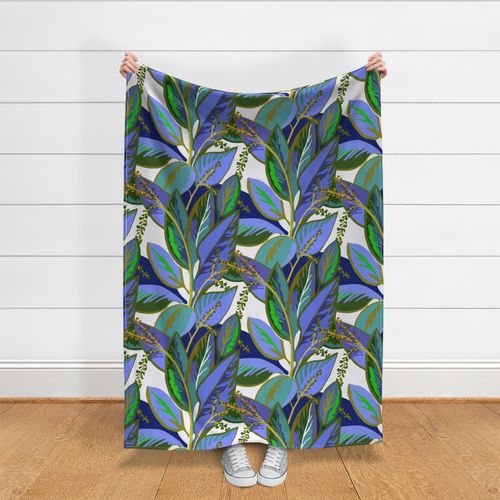 jumbo-Tropical Ti Leaf Bloom-new colors blue