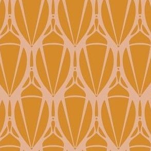 Simple Minimalistic Pattern - Mustard