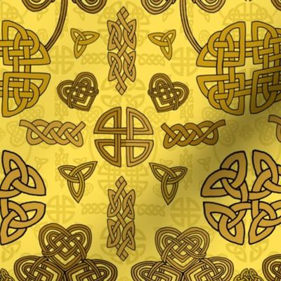 Irish Celtic Pride (Golden Yellow small scale)  