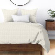 Creamy Oatmeal Neutral Modern Country Check - extra small 