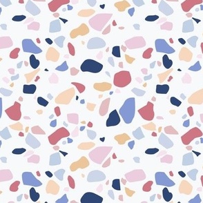 Pastel confetti terrazzo - small scale