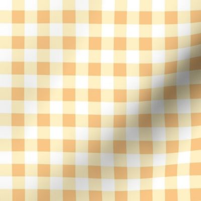 Stockholm Gingham citrus buttercup