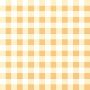 Stockholm Gingham citrus buttercup