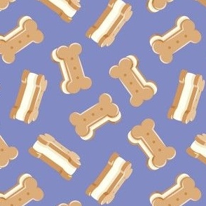 Doggy Bone Ice Cream Sandwiches - cookie bar ice-cream - OG  - LAD22