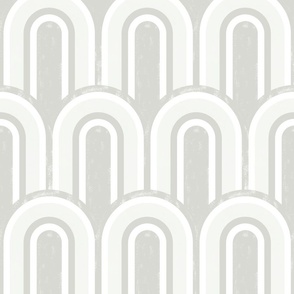 Grey Sage Art Deco | Bold Minimalism | textured | Jumbo scale ©designsbyroochita