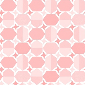 Art Deco Baby Pink Mongo Monochrome | Bold Minimalism | Texture ©designsbyroochita