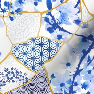 KINTSUGI PATTERN BLU