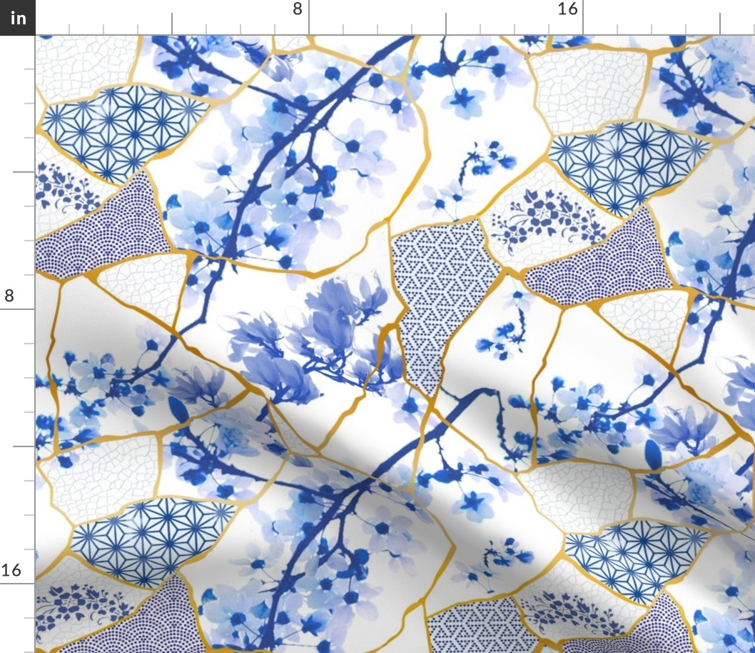 KINTSUGI PATTERN BLU