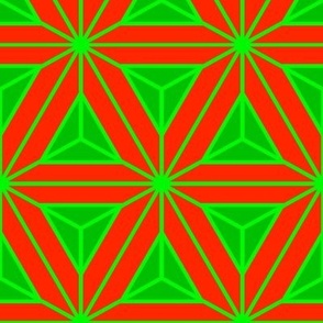 Christmas Star Tile Design 1